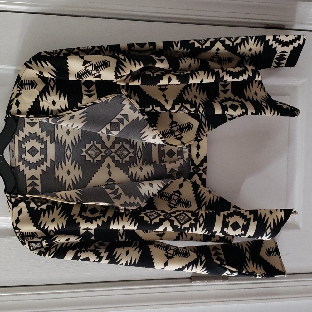 Aztec Print Jacket/Blazer